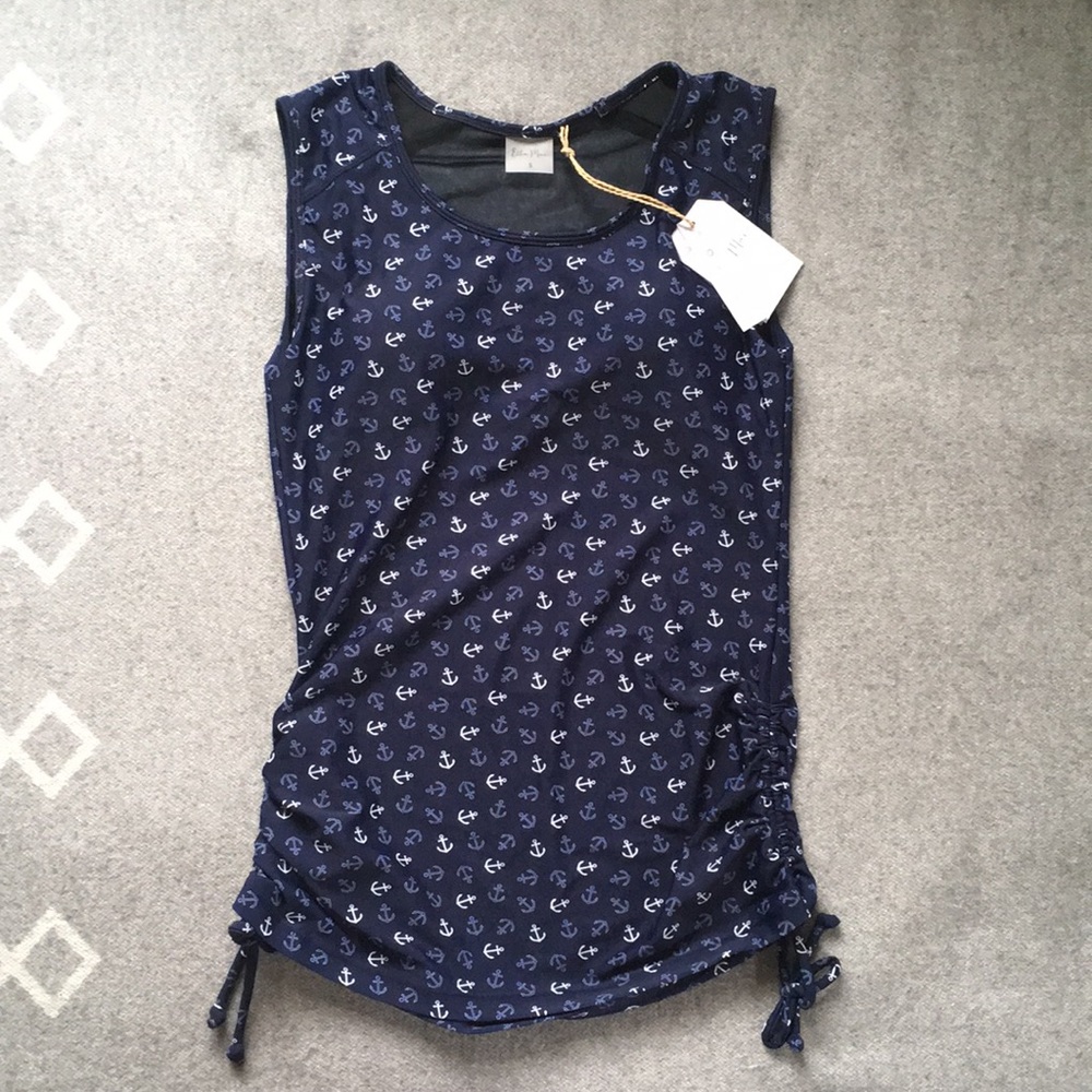 Modest tankini swim top
